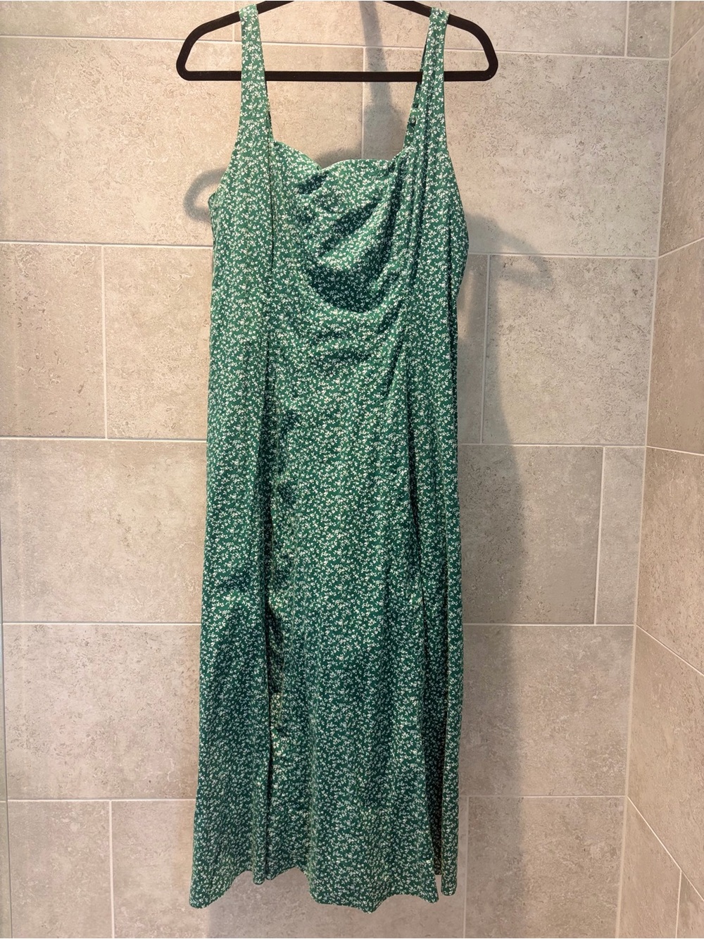 Abercrombie & Fitch Green Floral Mila Dress